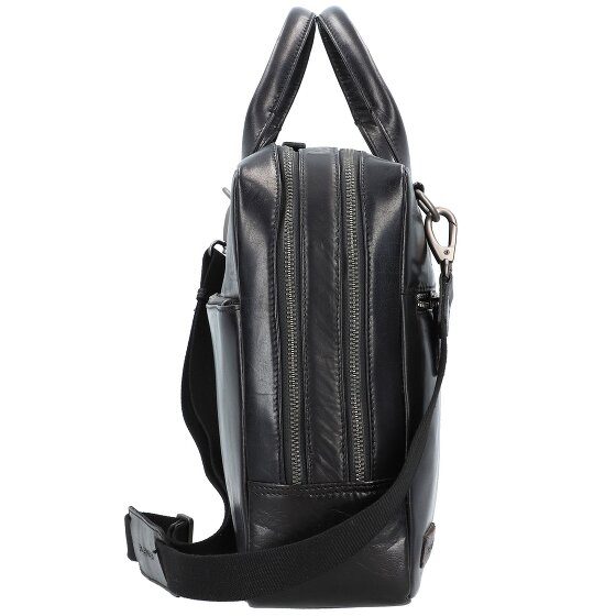 Plevier Rock Flint Koffer RFID-bescherming Leer 41 cm Laptop compartiment
