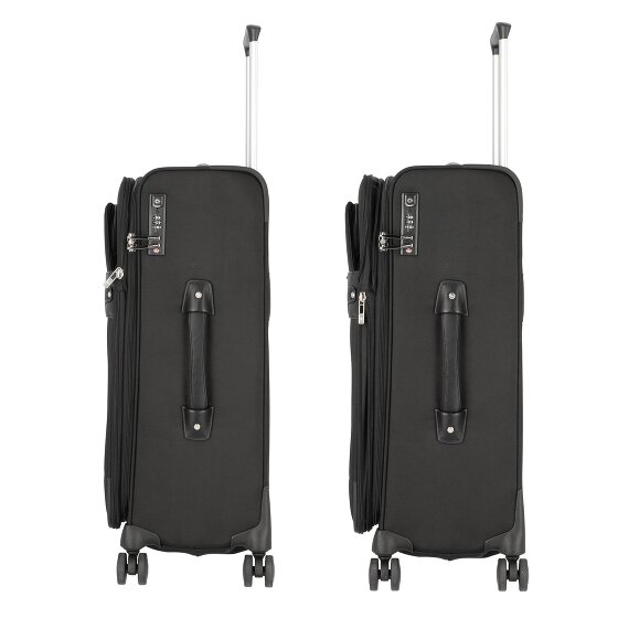 Samsonite Beauhaven 4 wielen Kofferset 3-delig met uitbreidingsplooi