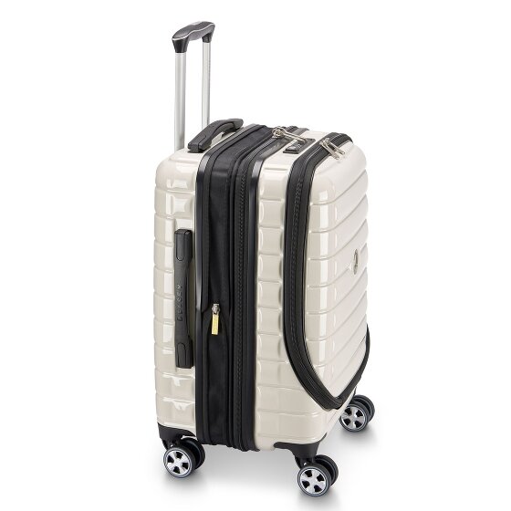 Delsey Paris Shadow 5.0 4-wiel cabine trolley 55 cm laptopvak met uitbreidingsplooi