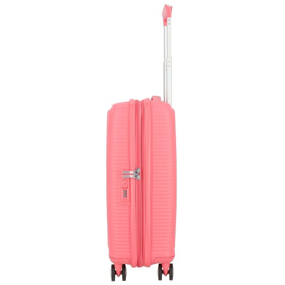 American Tourister Soundbox 4 wielen Cabinewagen 55 cm met uitbreidingsplooi