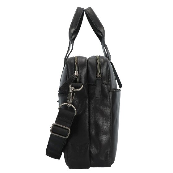 Burkely Vintage Jesse aktetas leer 42 cm laptop compartiment