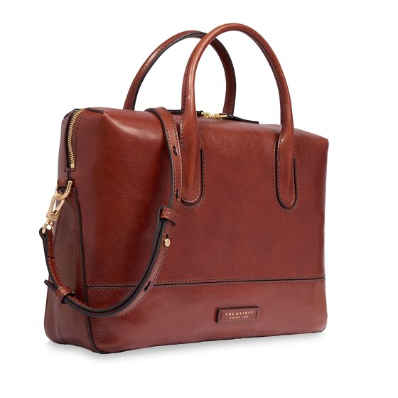 The Bridge Iolanda Koffer Leer 38 cm Laptop compartiment