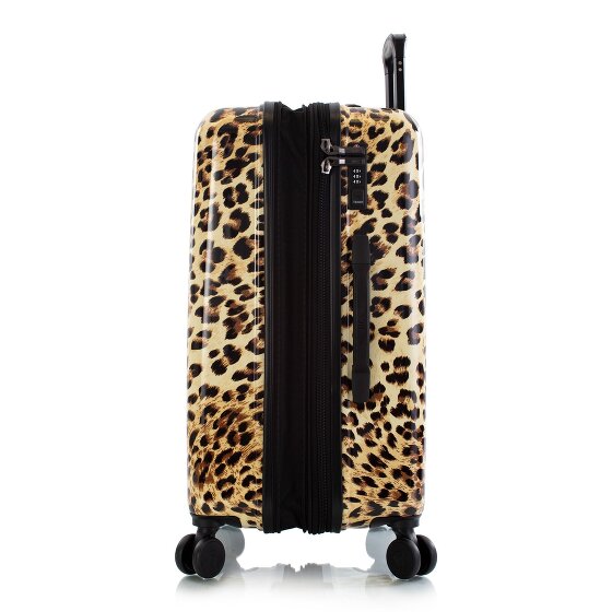 Heys Black Camo 4 wielen Trolley M 66 cm met uitbreidingsplooi