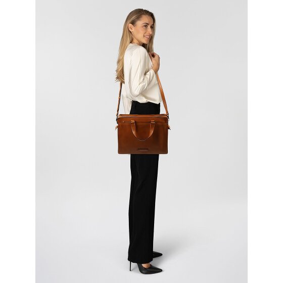 The Bridge Leone Koffer Leer 36 cm Laptop compartiment