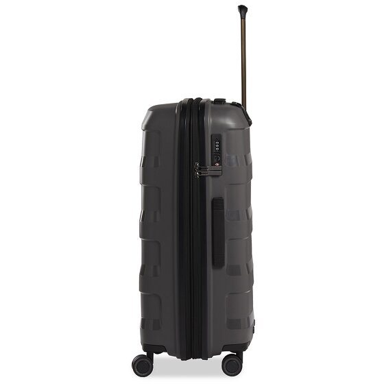 Stratic Straw + 4 wielen Trolley 65 cm met uitbreidingsplooi