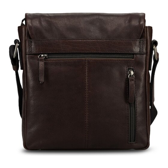 Jost Glasgow Crossbody tas S RFID-bescherming Leder 23 cm