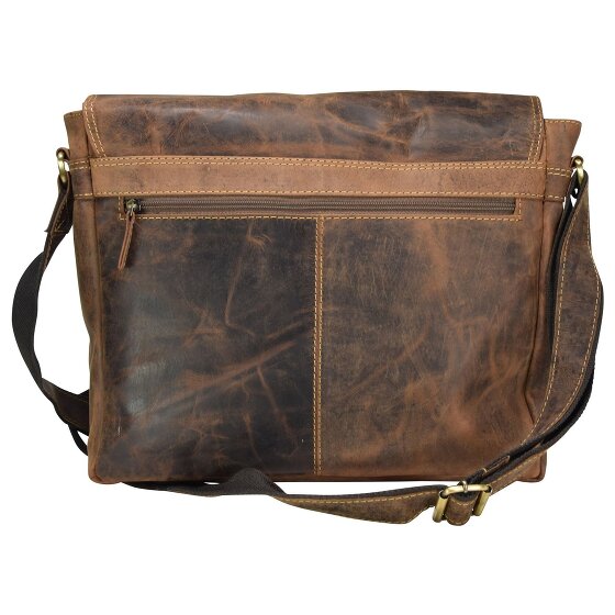 Greenburry Vintage Messenger Leer 35 cm