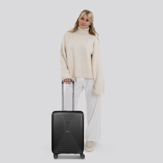 Redolz Essentials 14 4-wiel cabine trolley 55 cm slank
