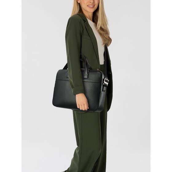 Bogner Kiroro Marlon Koffer Leer 39 cm Laptop compartiment