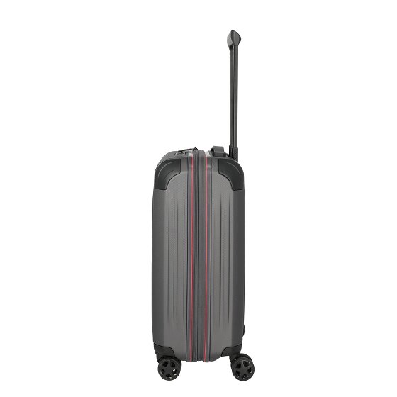 Travelite Dynamiic 4 wielen Cabinewagen 55 cm met uitbreidingsplooi