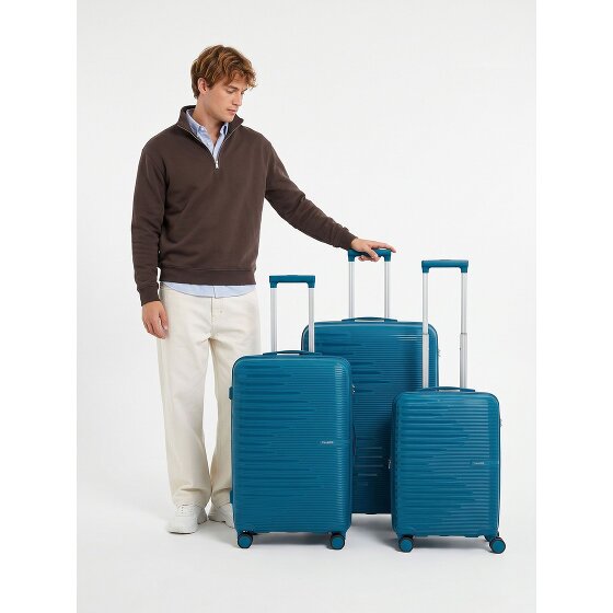 Travelite Pacific 4 wielen Kofferset 3-delig