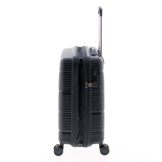 Gladiator 0800 4 wielen Cabinewagen 55 cm met uitbreidingsplooi