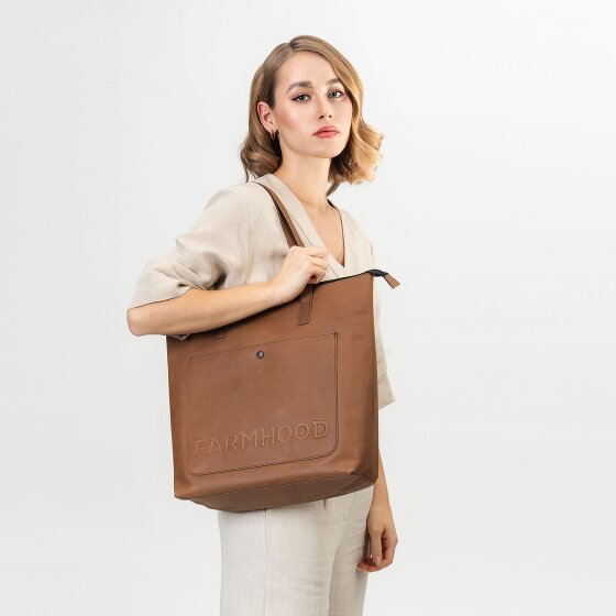 Farmhood Nashville XL Shopper Tas Leer 35 cm