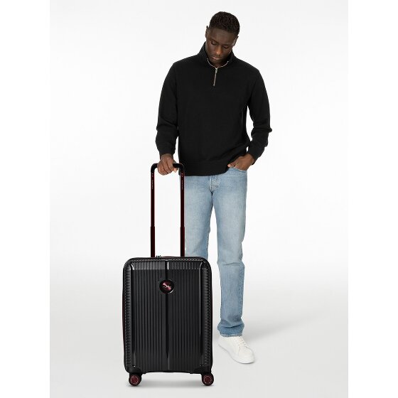 Polestream Paris 4 wielen Cabinewagen 55 cm met uitbreidingsplooi