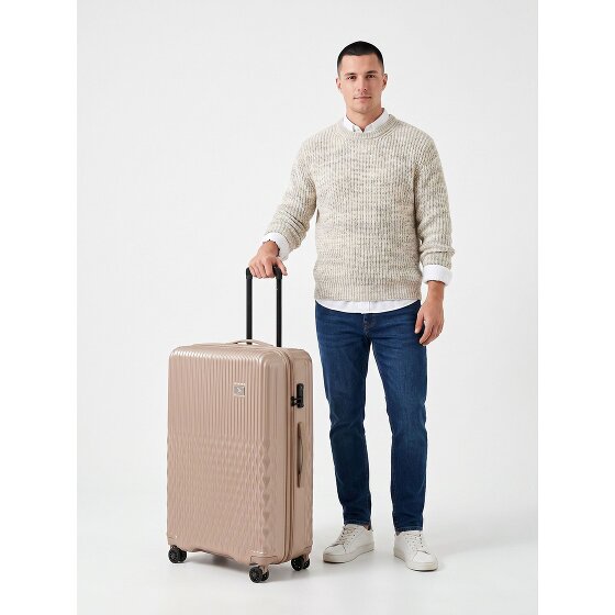 Pack Easy Flow 4 wielen Trolley L 75 cm met uitbreidingsplooi