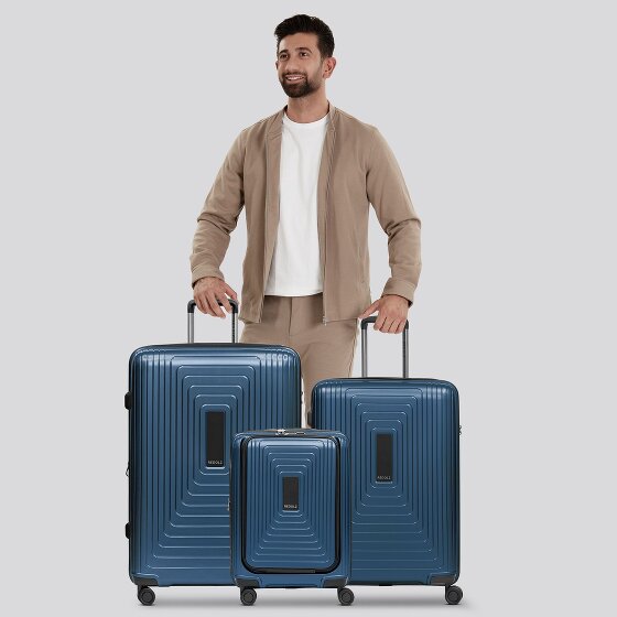 Redolz Essentials 14 4 wielen Kofferset 3-delig met uitbreidingsplooi