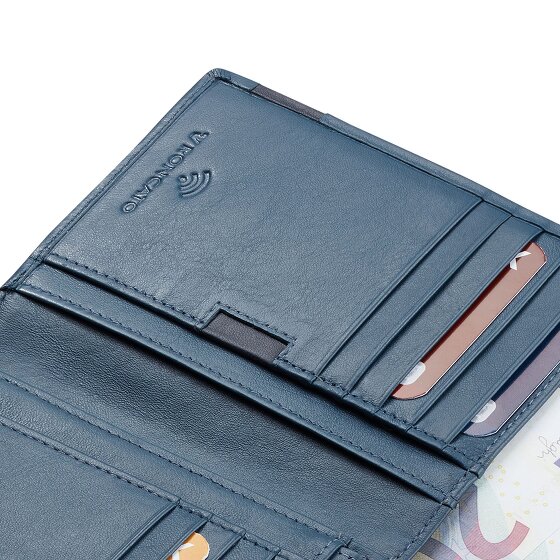Roncato Monaco Portemonnee RFID-bescherming Leer 12.5 cm