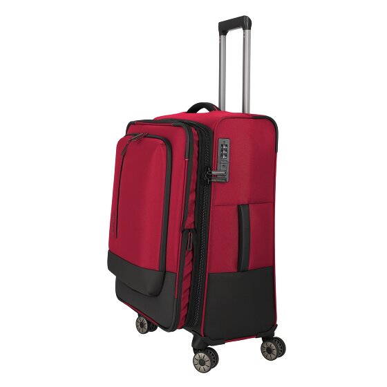 Travelite Crosslite 5.0 4 wielen Trolley M 66 cm met uitbreidingsplooi Travelite Crosslite 5.0 4 wielen Trolley M 66 cm met uitbreidingsplooi