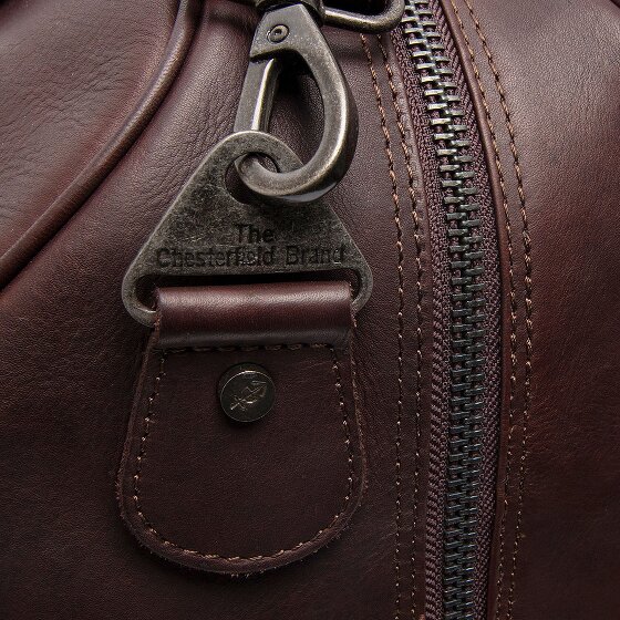 The Chesterfield Brand Volenza Weekender reistas Leer 46 cm