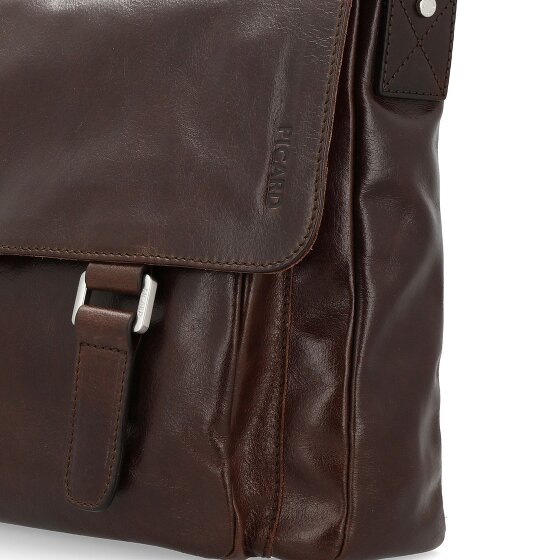 Picard Buddy Koffer Leer 40 cm Laptop compartiment