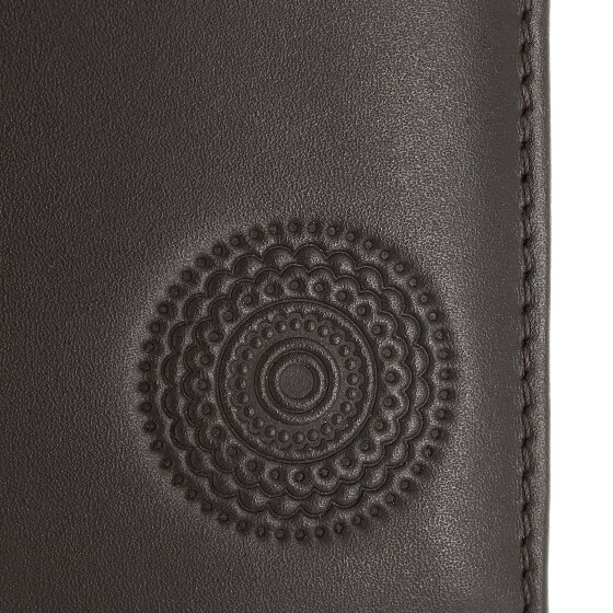 oxmox Leather Portemonnee RFID-bescherming Leder 10 cm
