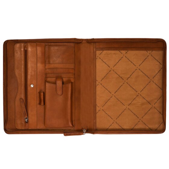 The Chesterfield Brand Wax Pull Up Schrijfmap Leer 22 cm