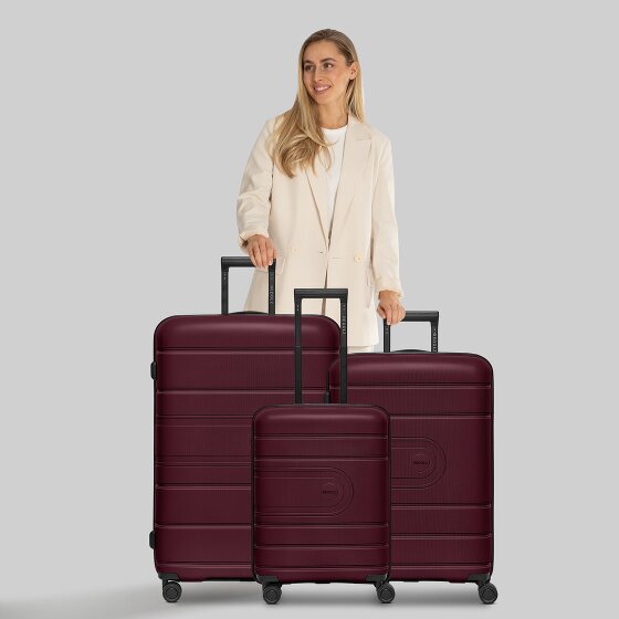 Redolz Essentials 11 4 wielen Kofferset 3-delig met uitbreidingsplooi