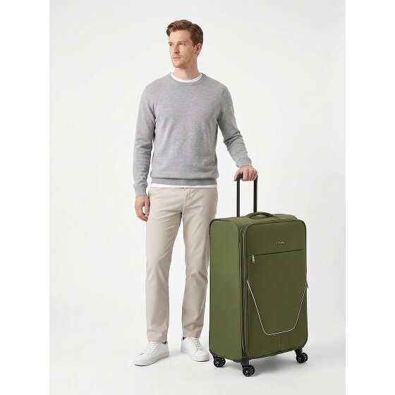 Stratic taska 4 wielen Trolley L 76 cm met uitbreidingsplooi