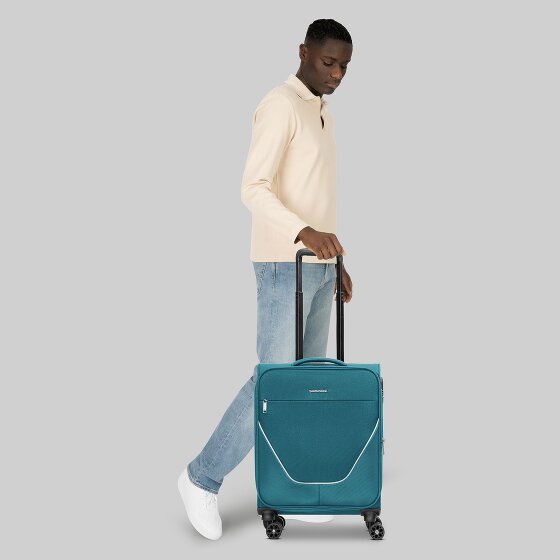 Stratic taska 4-Wiel Cabin Trolley S 55 cm met uittrekbare plooi