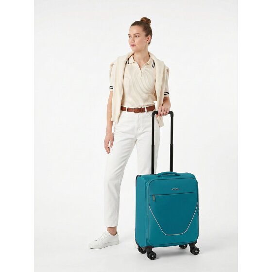 Stratic taska 4 wielen Cabinewagen S 55 cm met uitbreidingsplooi