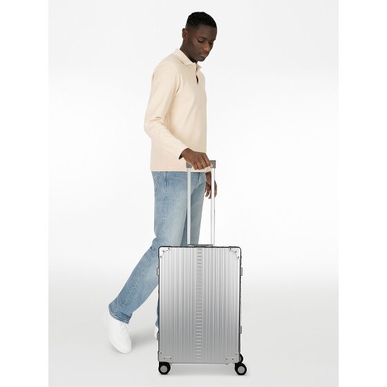 Aleon Traveler 4-wiel trolley 67 cm met kledingzak