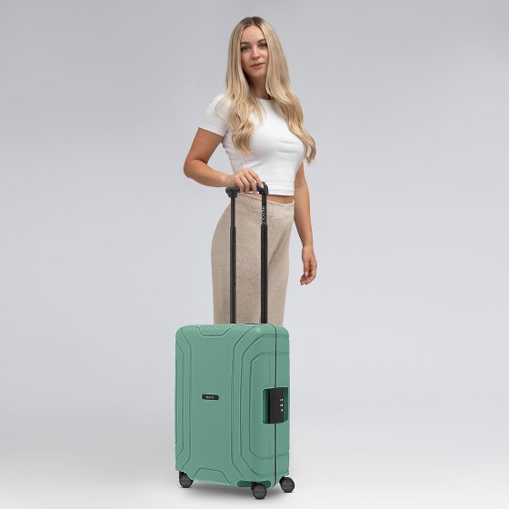 Redolz Essentials 15 4-wiel cabinewagen 55 cm met driepuntsbevestiging