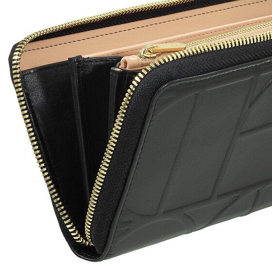 DuDu Up Portemonnee RFID-bescherming Leder 20 cm