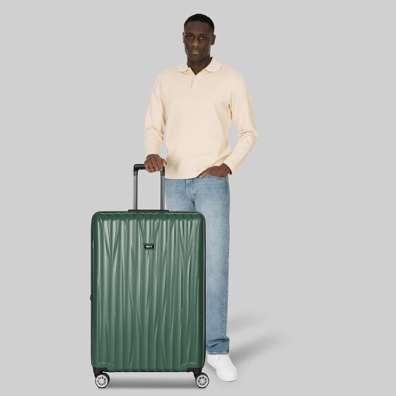 Bric's Cervia 2.0 4 wielen Trolley L 77 cm met uitbreidingsplooi