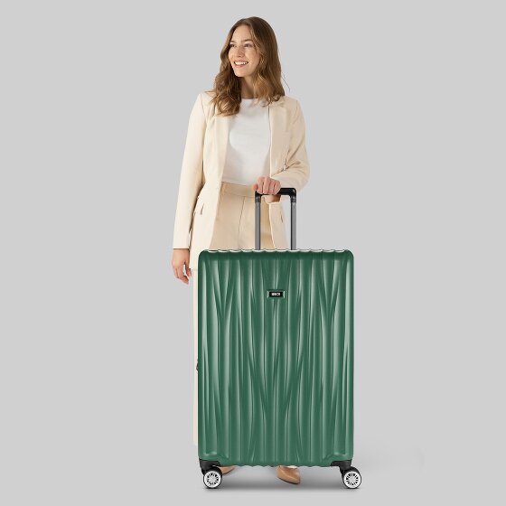 Bric's Cervia 2.0 4 wielen Trolley L 77 cm met uitbreidingsplooi