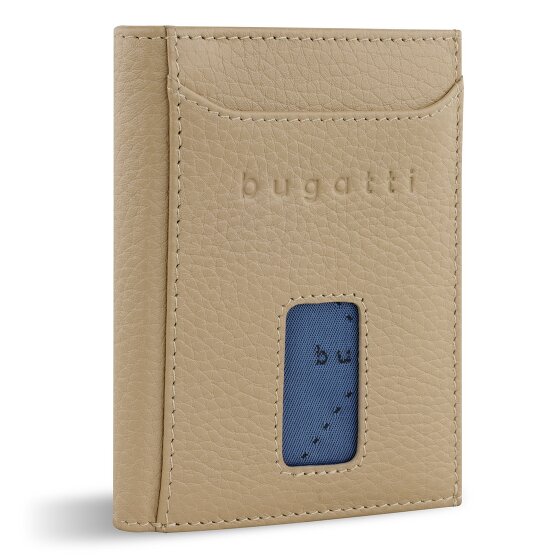 bugatti Secure Slim Portemonnee RFID-bescherming Leer 8 cm
