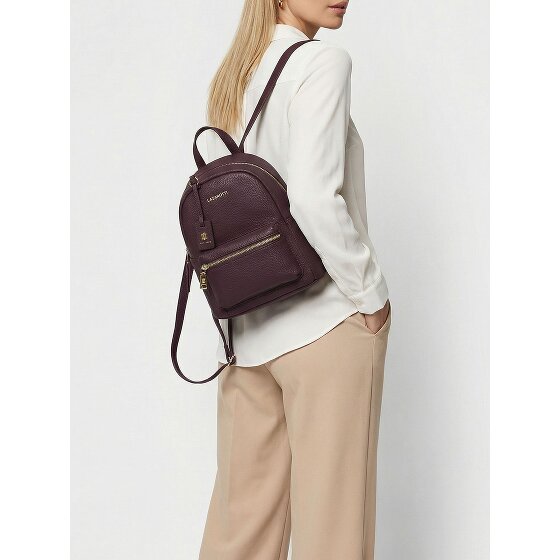 Lazarotti Bologna Leather Stad rugzak Leer 27 cm