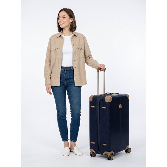 Bric's Life 4 wielen Trolley M 71 cm met uitbreidingsplooi