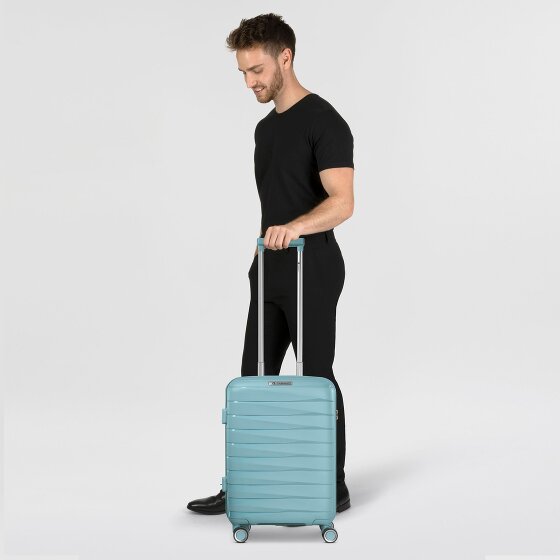 Franky London 4 wielen Cabinewagen S 55 cm met uitbreidingsplooi