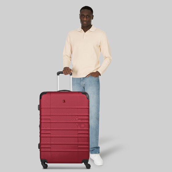 Wenger Amplar Evo 4 wielen Trolley L 75 cm met uitbreidingsplooi