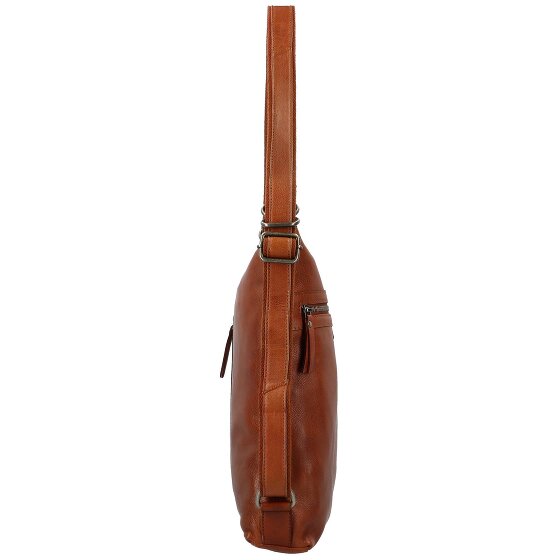 Greenburry Soft Washed Schoudertas Leder 29.5 cm