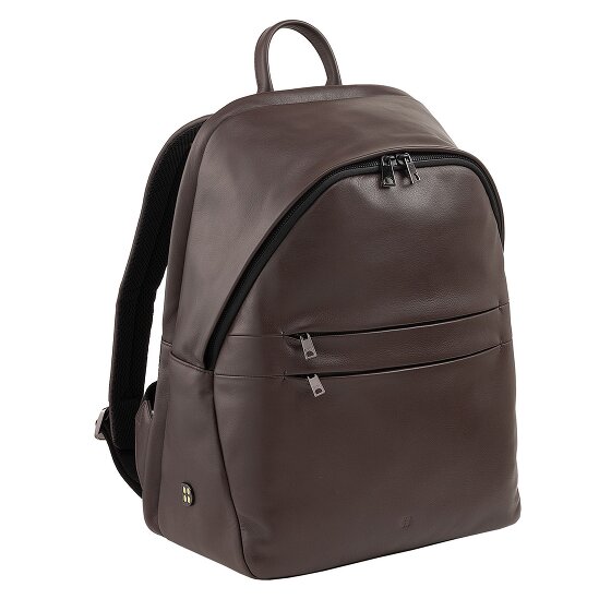 DuDu New York Dagrugzak Leer 41 cm Laptop compartiment