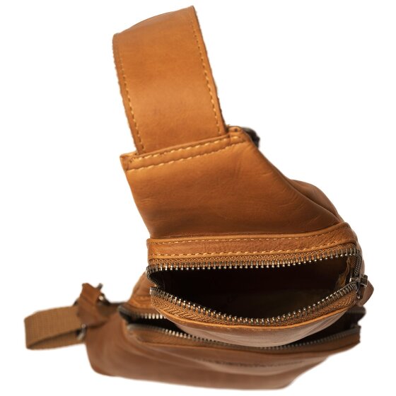 The Chesterfield Brand Wax Pull Up Schoudertas Leer 17 cm