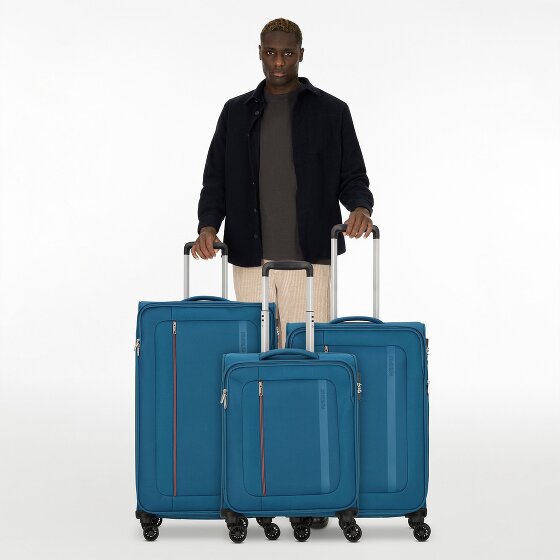 American Tourister Blazing Ride 4 wielen Kofferset 3-delig met uitbreidingsplooi