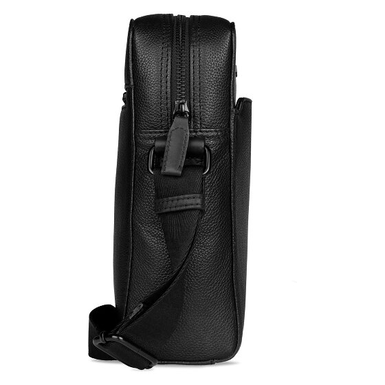 bugatti Black Schoudertas Leer 20 cm