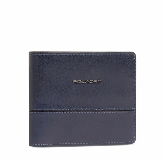 Piquadro Philip Portemonnee RFID-bescherming Leer 11 cm