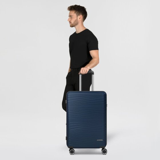Franky Dallas 3.0 4-wiel trolley M 65 cm met rekbare vouw