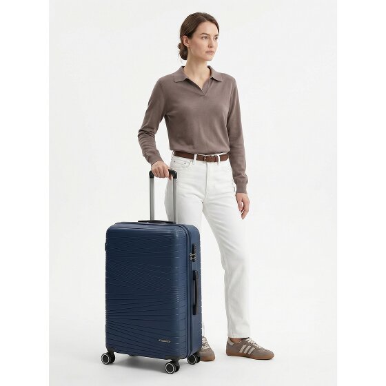 Franky Dallas 3.0 4-wiel trolley M 65 cm met rekbare vouw