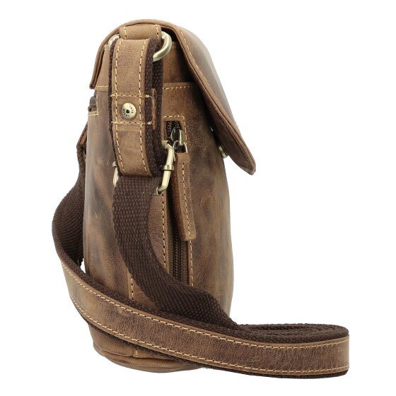 Greenburry Vintage Schoudertas Leer 20 cm