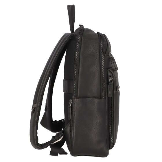 Piquadro Paavo Dagrugzak Leer 43 cm Laptop compartiment